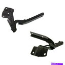 hinge VWセダンVW1236114ペアの2つのフードヒンジドライバーと助手席側の新しいセット New Set of 2 Hood Hinges Driver & Passenger Side for VW Sedan VW1236114 Pair(2)