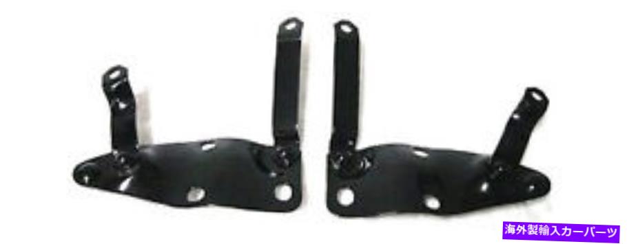 hinge 1938-1940 Ford Car＆1940-1941 Sedan Delivery Hood Hinge Black Brackets 1938 - 1940 Ford Car & 1940 - 1941 Sedan Delivery Hood Hinge Black Brackets