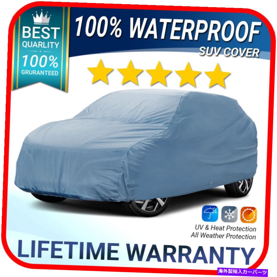 カーカバー 100％防水 /すべての天気[ジープリバティ] 100％カスタムベストSUVカーカバー 100% Waterproof / All Weather For [JEEP LIBERTY] 100% Custom Best SUV Car Cover