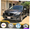 カーカバー マツダCX5 2013 2015 2015 2016 13 14 15 16のカーボンネットフッドブラジャー Car Bonnet Hood Bra For Mazda CX5 2013 2014 2015 2016 13 14 15 16(2)