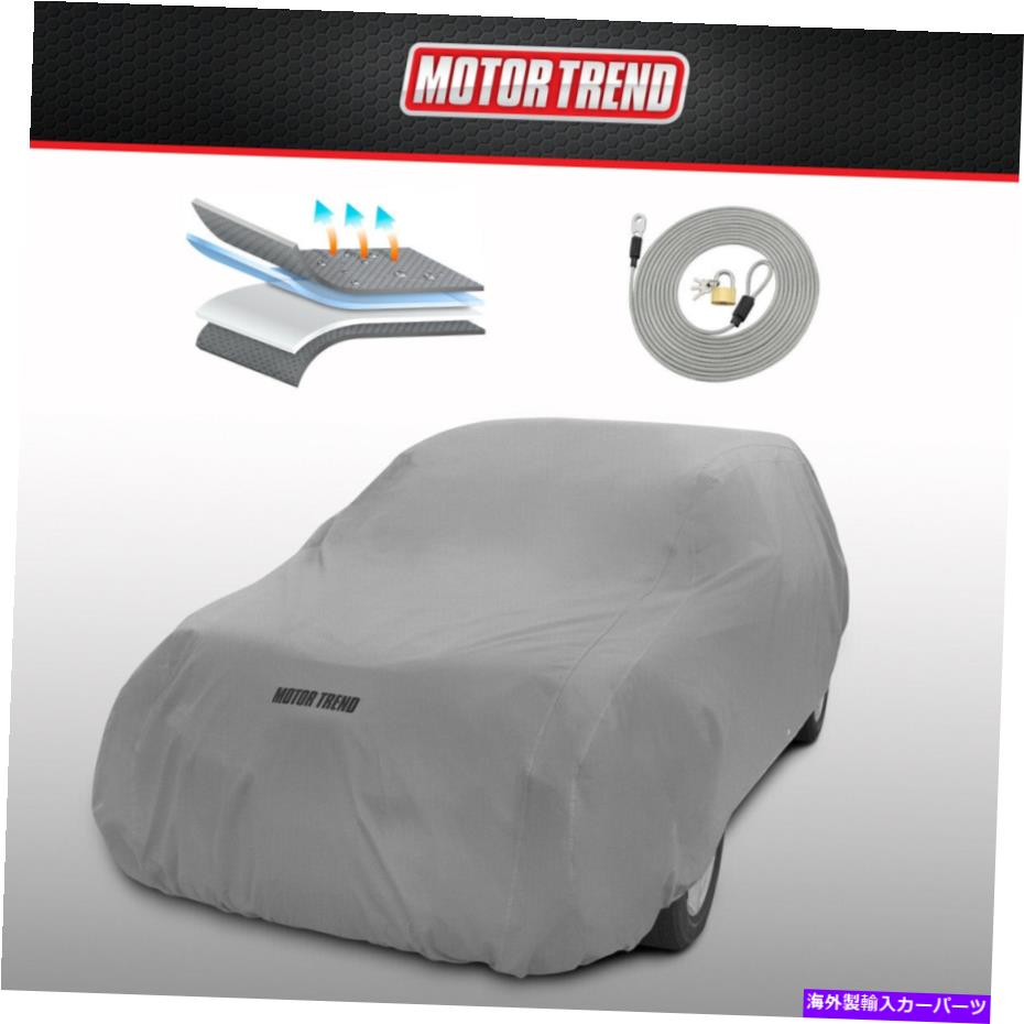 楽天Us Custom Parts Shop USDMカーカバー モータートレンドすべての気象防水車カバー日産パスファインダー Motor Trend All Weather Waterproof Car Cover for Nissan Pathfinder