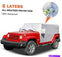 カーカバー 車のカバー防水雨プルーフ雪の装置ジープラングラーJK Jl 4ドアのための保護 Car Cover Waterproof Rainproof Snowproof Protect for Jeep Wrangler JK JL 4 Door