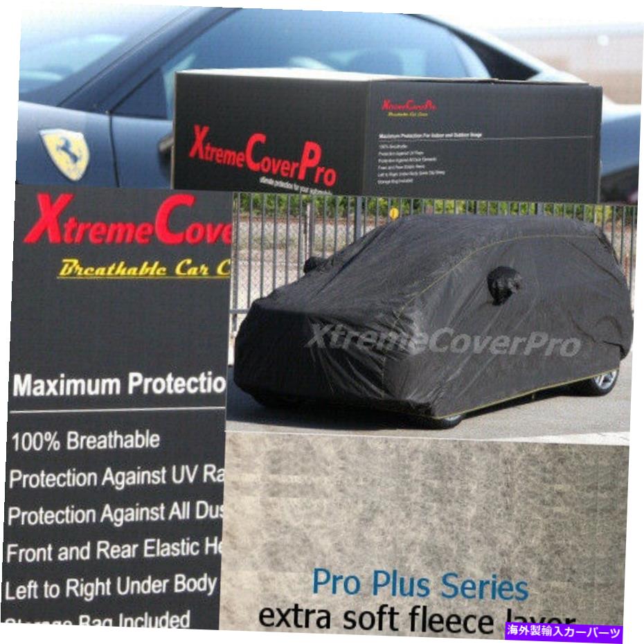 カーカバー 2013年のスバルフォレスターのフリース付き通気性カーカバー Breathable Car Cover w/Fleece for 2013 Subaru Forester