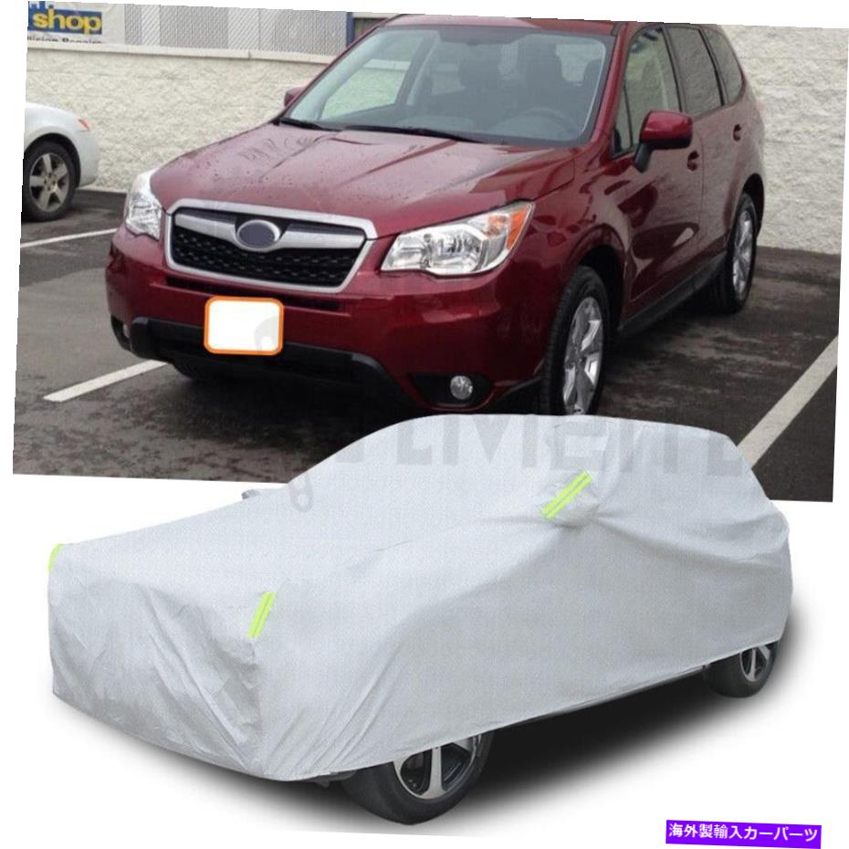カーカバー Subaru Forester 1998-2019 6レイヤーフルカーカバーSUV屋外ダスト防水 For Subaru Forester 1998-2019 6 Layer Full Car Cover SUV Outdoor Dust Waterproof