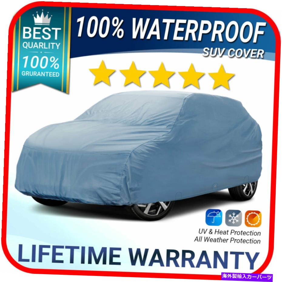 カーカバー [ジープコマンダー]プレミアムカストムSUVカーカバーの100％防水 /すべての天気 100% Waterproof / All Weather For [JEEP COMMANDER] PremiumCustom SUV Car Cover(2)