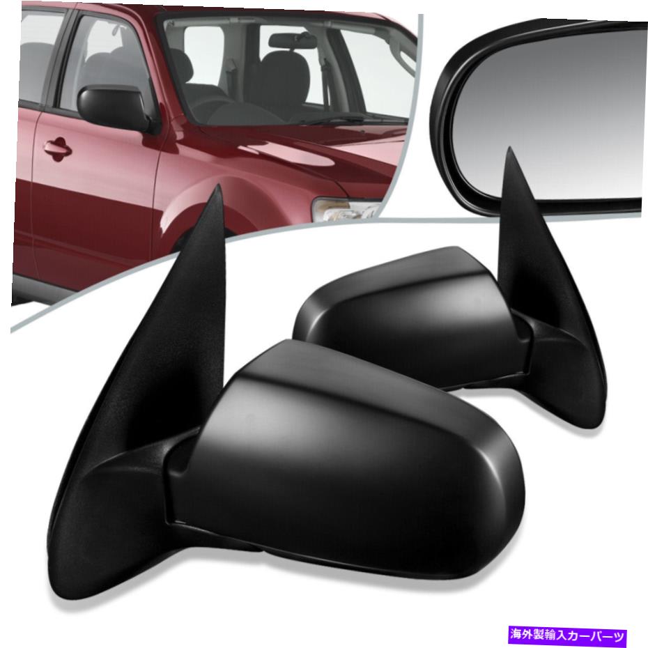 Fit 01-06 Mazda Tribute Pair Powered Side View Door Mirror MA1320147 MA1321147カテゴリUSミラー状態新品メーカー車種発送詳細全国一律 送料無料 （※北海道、沖縄、離島は省く）商品詳細輸入商品の為、英語表記となります。Condition: NewBrand: DPT MotorsportsManufacturer Part Number: DPT-OEMMRCB0162Interchange Part Number: EF9169180AA, EF9169120AAColor: BlackPlacement on Vehicle: Left, RightStyle: Manual FoldingSurface Finish: PaintableFitment Type: Direct ReplacementMirror Heated: NoMirror Adjustment: PoweredMaterial: ABS Plastic / Glass 条件：新品ブランド：DPT Motorsportsメーカーの部品番号：DPT-OEMMRCB0162交換部品番号：EF9169180AA、EF9169120AA色：黒車両への配置：左、右スタイル：手動折りたたみ表面仕上げ：塗装可能装備タイプ：直接交換ミラー加熱：いいえミラー調整：駆動材料：ABSプラスチック /ガラス《ご注文前にご確認ください》■海外輸入品の為、NC・NRでお願い致します。■取り付け説明書は基本的に付属しておりません。お取付に関しましては専門の業者様とご相談お願いいたします。■通常2〜4週間でのお届けを予定をしておりますが、天候、通関、国際事情により輸送便の遅延が発生する可能性や、仕入・輸送費高騰や通関診査追加等による価格のご相談の可能性もございますことご了承いただいております。■海外メーカーの注文状況次第では在庫切れの場合もございます。その場合は弊社都合にてキャンセルとなります。■配送遅延、商品違い等によってお客様に追加料金が発生した場合や取付け時に必要な加工費や追加部品等の、商品代金以外の弊社へのご請求には一切応じかねます。■弊社は海外パーツの輸入販売業のため、製品のお取り付けや加工についてのサポートは行っておりません。専門店様と解決をお願いしております。■大型商品に関しましては、配送会社の規定により個人宅への配送が困難な場合がございます。その場合は、会社や倉庫、最寄りの営業所での受け取りをお願いする場合がございます。■輸入消費税が追加課税される場合もございます。その場合はお客様側で輸入業者へ輸入消費税のお支払いのご負担をお願いする場合がございます。■商品説明文中に英語にて”保証”関する記載があっても適応はされませんのでご了承ください。■海外倉庫から到着した製品を、再度国内で検品を行い、日本郵便または佐川急便にて発送となります。■初期不良の場合は商品到着後7日以内にご連絡下さいませ。■輸入商品のためイメージ違いやご注文間違い当のお客様都合ご返品はお断りをさせていただいておりますが、弊社条件を満たしている場合はご購入金額の30％の手数料を頂いた場合に限りご返品をお受けできる場合もございます。(ご注文と同時に商品のお取り寄せが開始するため)（30％の内訳は、海外返送費用・関税・消費全負担分となります）■USパーツの輸入代行も行っておりますので、ショップに掲載されていない商品でもお探しする事が可能です。お気軽にお問い合わせ下さいませ。[輸入お取り寄せ品においてのご返品制度・保証制度等、弊社販売条件ページに詳細の記載がございますのでご覧くださいませ]&nbsp;