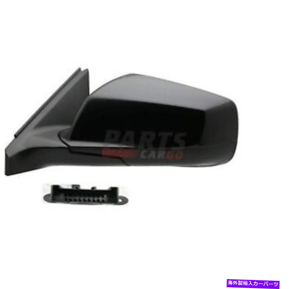 USミラー 2010-2012ビュイックラクロス左パワーミラー加熱マニュアル折りたたみ塗装可能 Fits 2010-2012 Buick LaCrosse Left Power Mirror Heated Manual Folding Paintable