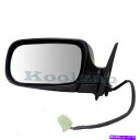USミラー 04-08 Forester X 2.5Lリアビューミラーパワー非加熱マニュアルフォールド左側 For 04-08 Forester X 2.5L Rear View Mirror Power Non-Heat Manual-Fold Left Side