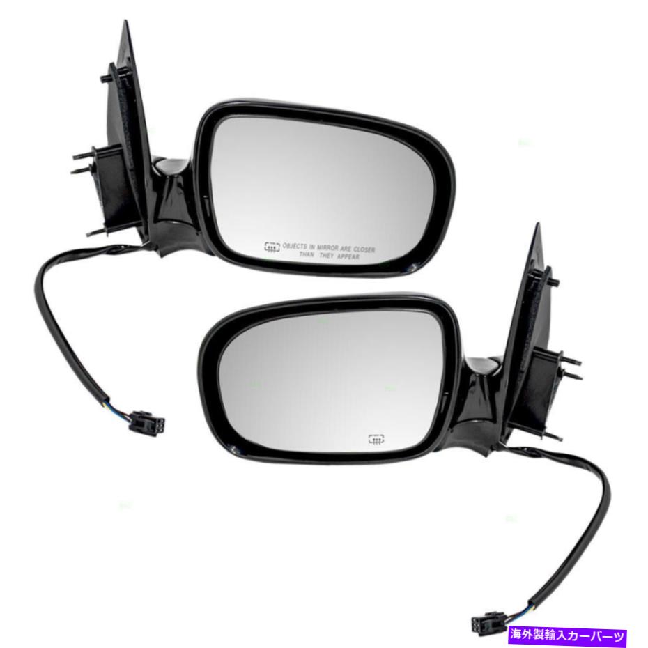 USミラー ペアセットパワーサイドミラービュイックシボレーオールドモービルポンティアックサターンバンのために加熱 Pair Set Power Side Mirror Heated for Buick Chevy Oldsmobile Pontiac Saturn Van