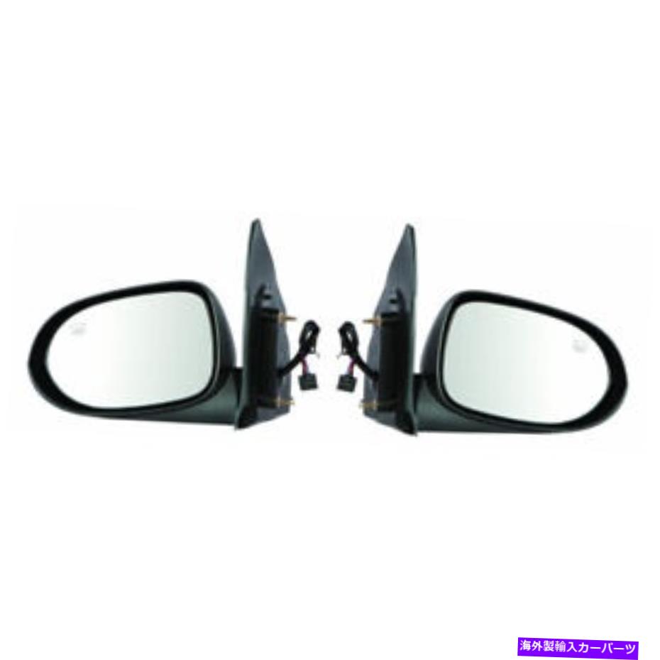 USミラー ダッジキャリバードアミラー2010 2012 2012ペアRHとLHサイドテクスチャの加熱 For Dodge Caliber Door Mirror 2010 2011 2012 Pair RH and LH Side Textured Heated