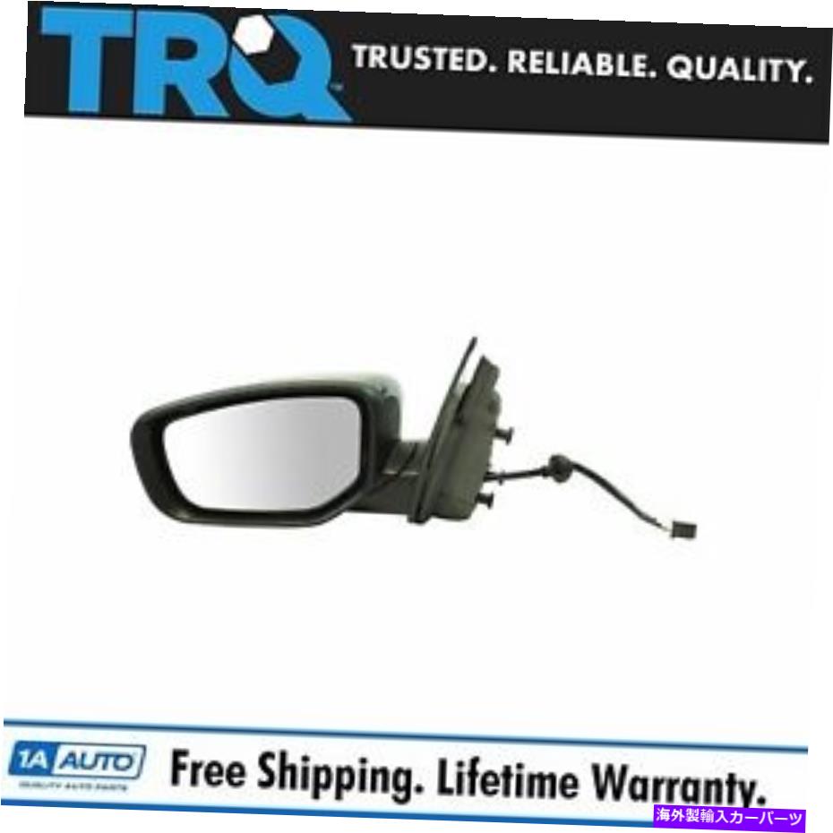 USミラー TRQエクステリアパワーミラーブラックスムースLHドライバーサイドダッジダートの真新しい TRQ Exterior Power Mirror Black Smooth LH Driver Side for Dodge Dart Brand New