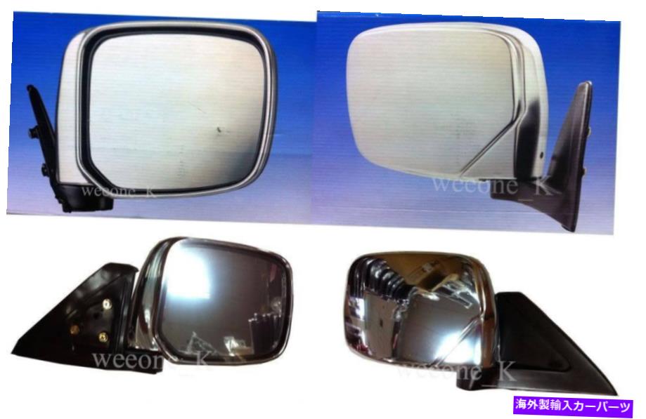 USミラー MITSUBISHI L200 STRADA ANIMOL PICKUP 1995-2004のマニュアルミラー右側RH MANUAL MIRROR Right Side RH FOR MITSUBISHI L200 STRADA ANIMAL PICKUP 1995 - 2004