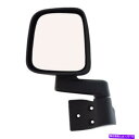 USミラー 新しいドライバー/左サイドミラー - ジープラングラーTJ 03-06 CH1320240用プライマー New Driver/Left Side Mirror - Primered, For Jeep Wrangler TJ, 03-06, CH1320240