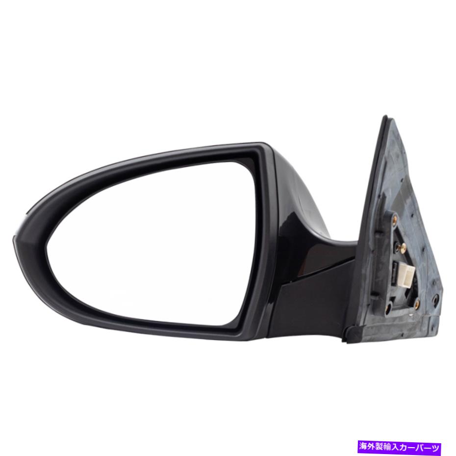 USミラー 2013-2016 Kia Sportageの新しいドライバーパワー折りたたみサイドミラー加熱信号 New Drivers Power Folding Side Mirror Heated Signal for 2013-2016 Kia Sportage