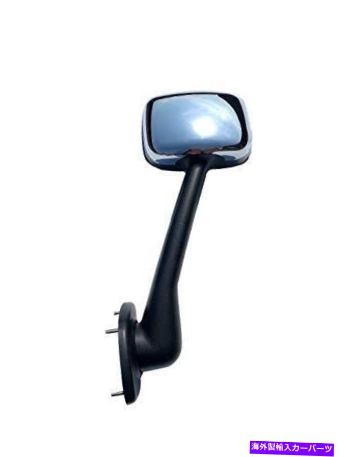 USミラー 交換用クロムフードミラードライバー左サイドフィットFreightliner Cascadia 200 ... Replacement Chrome Hood Mirror Driver Left Side Fit Freightliner Cascadia 200...