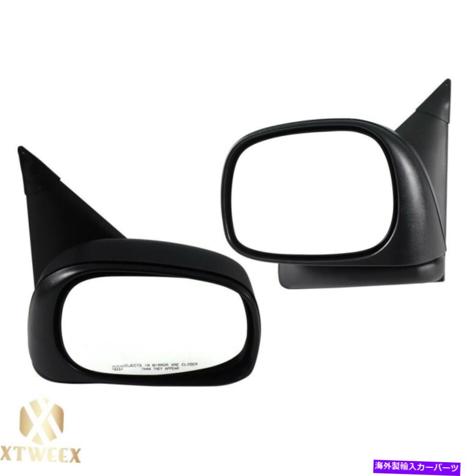 USミラー 左+右側のパワー加熱ミラー02-08ダッジラム1500 03-09 2500 3500 Left+Right Side Power Heated Mirror For 02-08 Dodge Ram 1500 03-09 2500 3500