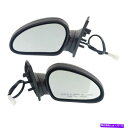 USミラー 1997年から2002年のフォードエスコートの2つのミラーパワーのセット左と右の塗装可能 Set Of 2 Mirror Power For 199...