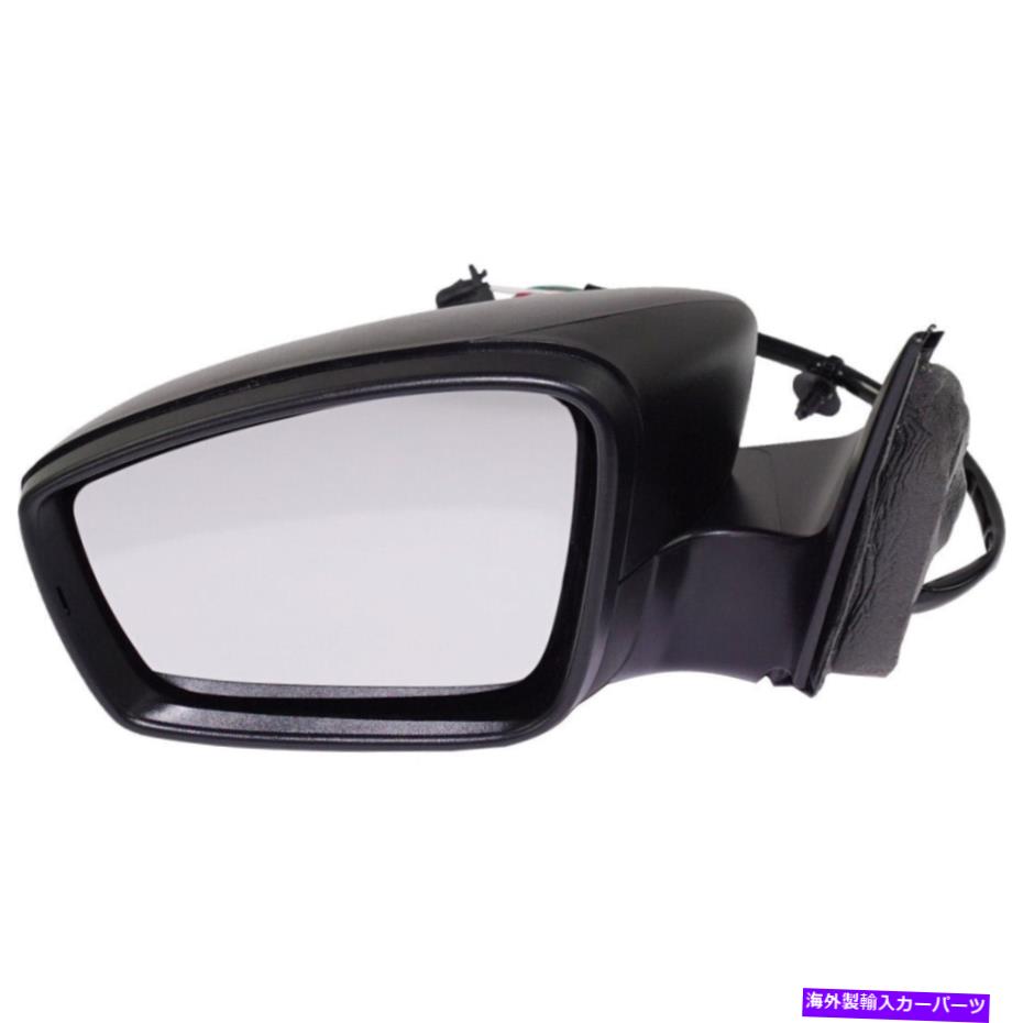 USミラー フォルクスワーゲンジェッタ2011-2016ドアミラードライバーサイドパワー|加熱|テクスチャー For Volkswagen Jetta 2011-2016 Door Mirror Driver Side Power | Heated | Textured