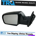 USミラー TOTOYOTA TUNDRA SECOIAのためのTRQサイドビューミラーマニュアルテクスチャキャップドライバーLH TRQ Side View ...