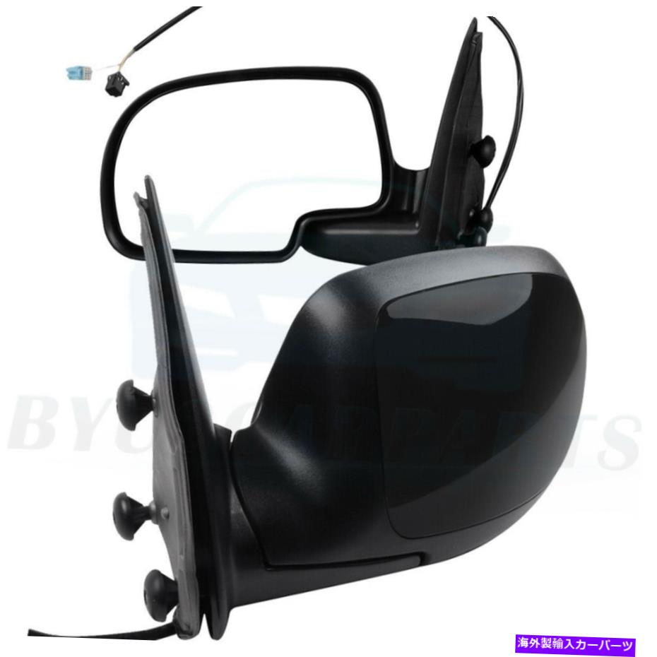 USミラー 2003年から2007年のシボレーGMCブラック左右側のペアのパワー加熱ビューミラー Power Heated ..