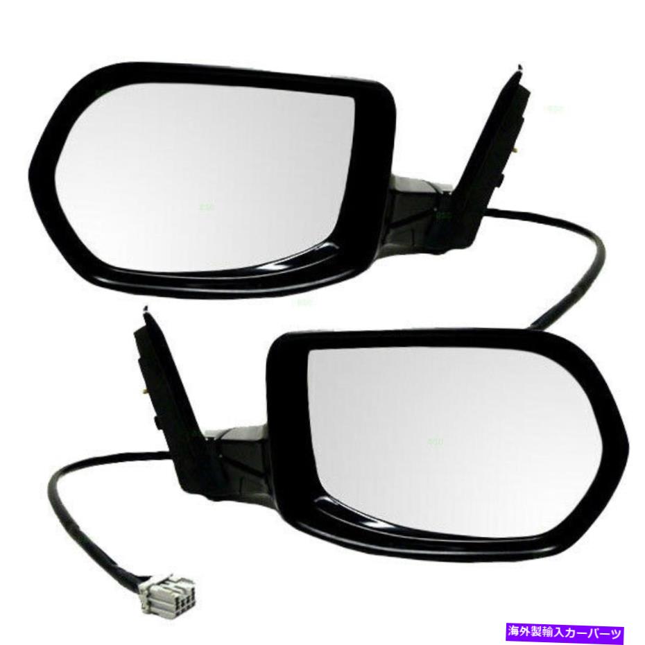 USミラー フィットホンダCR-V 07 08 09 10 11サイドビューパワーミラーのセット加熱 Fits Honda CR-V 07 08 09 10 11 Set of Side View Power Mirrors Heated