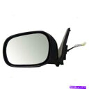 USミラー 02-06 XL7リアビュードアミラーパワーマニュアル折りたたみ左側 For 02-06 XL7 Rear View Door Mirror Power Heat Manual Folding Textured Left Side