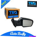 USミラー TRQサイドビューミラーマニュアルテクスチャキャップ乗客右RH TUNDRA SECOIA TRQ Side View Mirror Manual ...