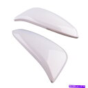 USミラー トヨタRAV4 2013-15プラスチックに適した1ペアホワイトサイドウィングミラーカバーカバーキャップ 1Pair White Side Wing Mirror Cover Cap Fit For Toyota RAV4 2013-15 Plastic