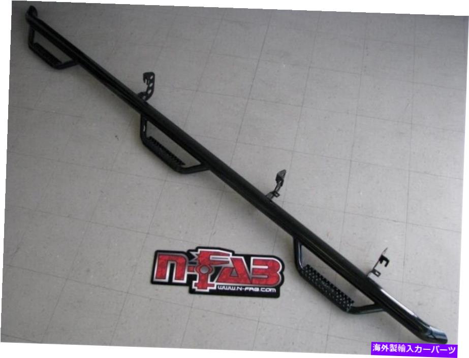 Nerf Bar n-fab c99105qc-6-txホイールツーホイールnerfステップバー付きベッドアクセス N-Fab C99105QC-6-TX Wheel To Wheel Nerf Step Bar w/Bed Access