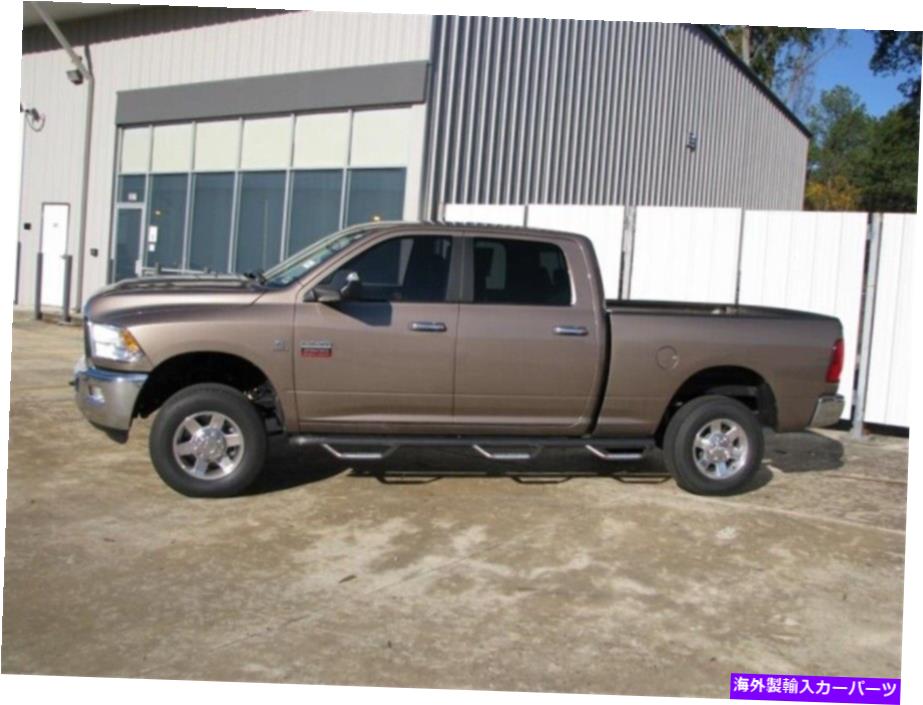 Nerf Bar n -fab nerfステップ10-17ダッジラム1500クルーキャブ6.4フィートベッド - グロスブラック - ベッドアクセ N-Fab Nerf Step 10-17 Dodge Ram 1500 Crew Cab 6.4ft Bed - Gloss Black - Bed Acce