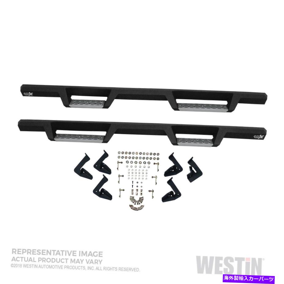 Nerf Bar WES56-140152 Westin 56-140152 HDXステンレスドロップナーフステップバー WES56-140152 Westin 56-140152 HDX Stainless Drop Nerf Step Bars