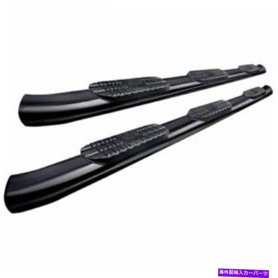 Nerf Bar Westin 21-534775 Pro Traxx 5楕円形のホイールツーホイールnerfステップバーブラックnew Westin 21-534775 PRO TRAXX 5 Oval Wheel to Wheel Nerf Step Bars Black NEW