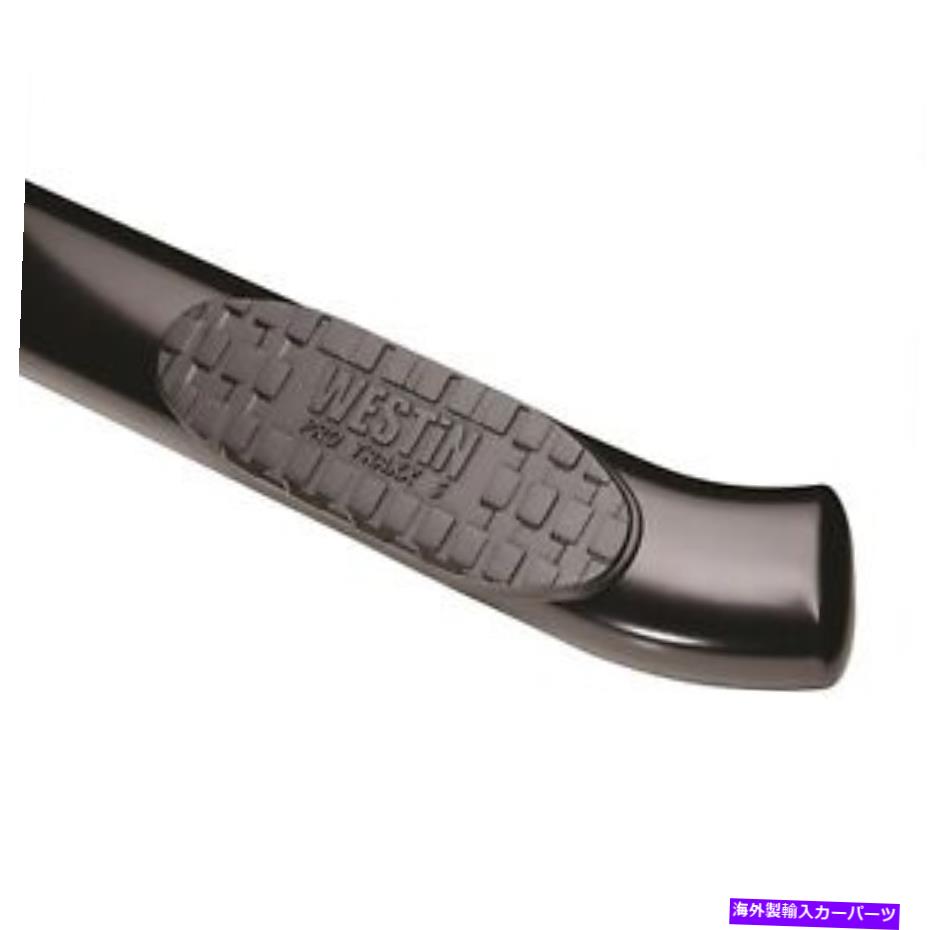 Nerf Bar Westin 21-534585 Pro Traxx 5楕円形のホイールツーホイールナーフステップバー Westin 21-534585 PRO TRAXX 5 Oval Wheel to Wheel Nerf Step Bars