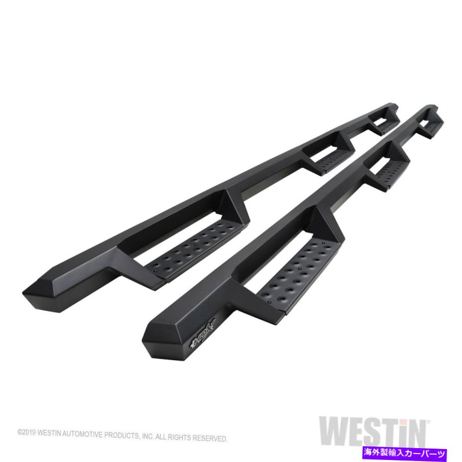 Nerf Bar Westin 56-534345 HDXドロップホイールツーホイールnerfステップバーフィット19-22 2500 3500 Westin 56-534345 HDX Drop Wheel to Wheel Nerf Step Bars Fits 19-22 2500 3500