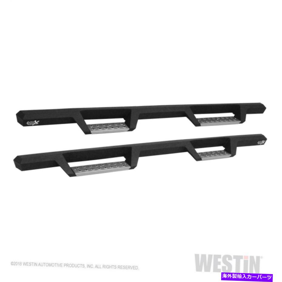 Nerf Bar Westin 56-137152-BFステップNERFバー向けGMC Sierra 3500 HD Westin 56-137152-BF Step Nerf Bar for 2018 GMC Sierra 3500 HD