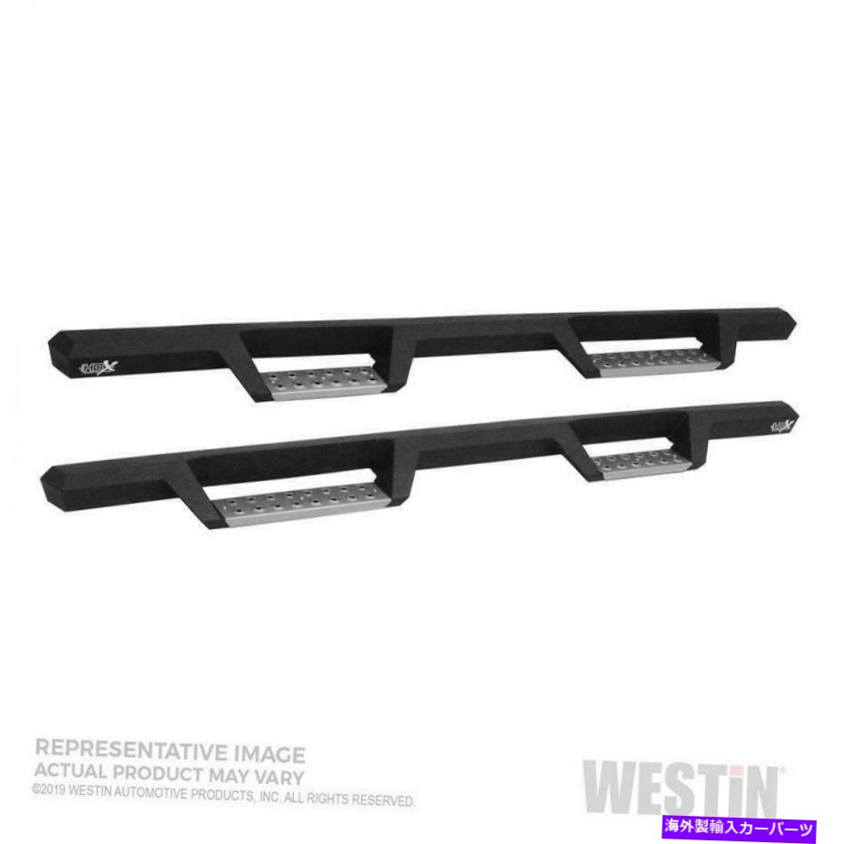 Nerf Bar ウェスティン56-141252-AM 2020シボレーシルバラード1500 LTZのステップナーフバー Westin 56-141252-AM Step Nerf Bar for 2020 Chevrolet Silverado 1500 LTZ(2)