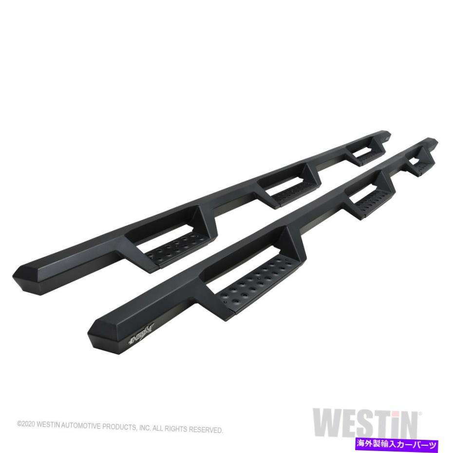Nerf Bar Westin 56-534775 HDXドロップホイールツーホイールナーフステップバー Westin 56-534775 HDX Drop Wheel to Wheel Nerf Step Bars