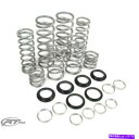 Nerf Bar RT Pro Proaris RZR XP Turbo 1000 2シート用のデュアル標準レートスプリングキット RT PRO Pro Dual Standard Rate Spring Kit For Polaris RZR XP Turbo 1000 2 Seat(2)