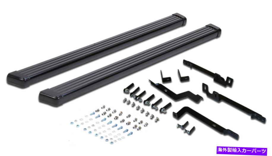 Nerf Bar ランニングボードサイドステップNERFバーブラックフィット2009-2014ホンダパイロットブラック Fits Running Boards Side Steps Nerf Bar Black Fit 2009-2014 Honda Pilot Black