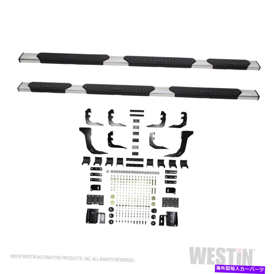 Nerf Bar Westin 28-534700 R5モジュラーホイールツーホイールnerfステップバーに合う19-22 1500 Westin 28-534700 R5 Modular Wheel to Wheel Nerf Step Bars Fits 19-22 1500