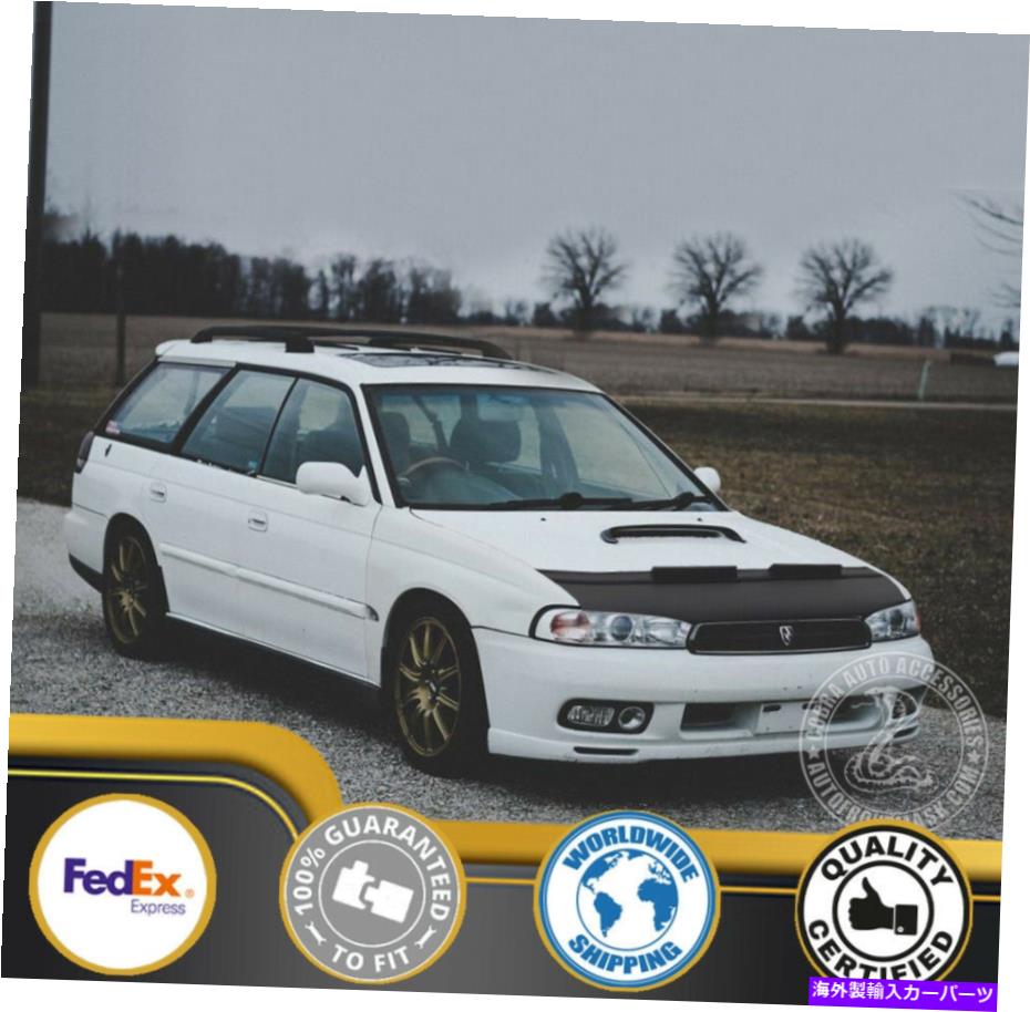 カーカバー スバルレガシー1996 1997 1999 95 96 97 98 99のカーボンネットフッドブラジャー Car Bonnet Hood Bra For Subaru Legacy 1995 1996 1997 1998 1999 95 96 97 98 99