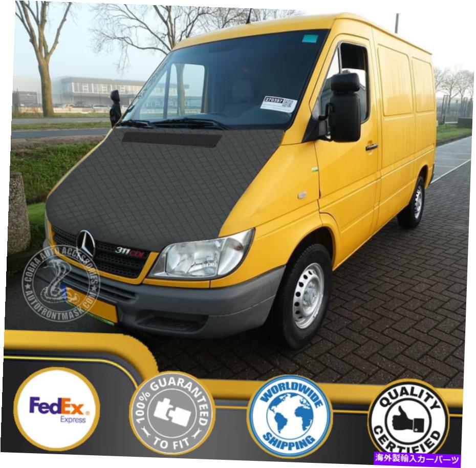 カーカバー メルセデスダッジスプリンター2000 2001 2002 03 2004 2005 2006のカーボンネットフッドブ..