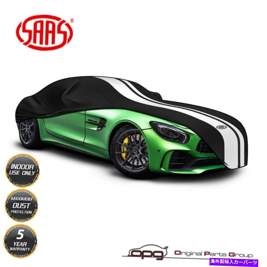 С saas⥹ݡĥ졼ǥR8ѥV10 5.2L FSI֥åΥС SAAS Indoor Sports Garage Car Cover for Audi R8 Spyder V10 5.2L FSI Black