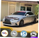 カーカバー Lexus IS200T IS250 IS300 IS350 IS 2014 2015 2016のカーボンネットフードブラジャー Car Bonne...