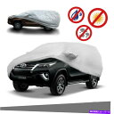 カーカバー オーバーレイクロスカバートヨタフォーチュナーSW4 15-2020の防水雨の塵 OVERLAY CLOTH COVER WATERPROOF RAIN SUN DUST FOR TOYOTA FORTUNER SW4 15-2020(2)