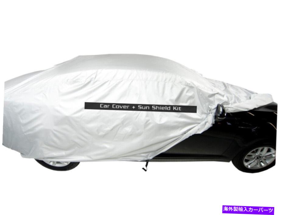 カーカバー マッカーカバーフィットカーカバー + 2002-2004 FERRARI 456 M GTA MBSF_77393の日陰 MCarcovers Fit Car Cover + Sun Shade for 2002-2004 Ferrari 456 M GTA MBSF_77393