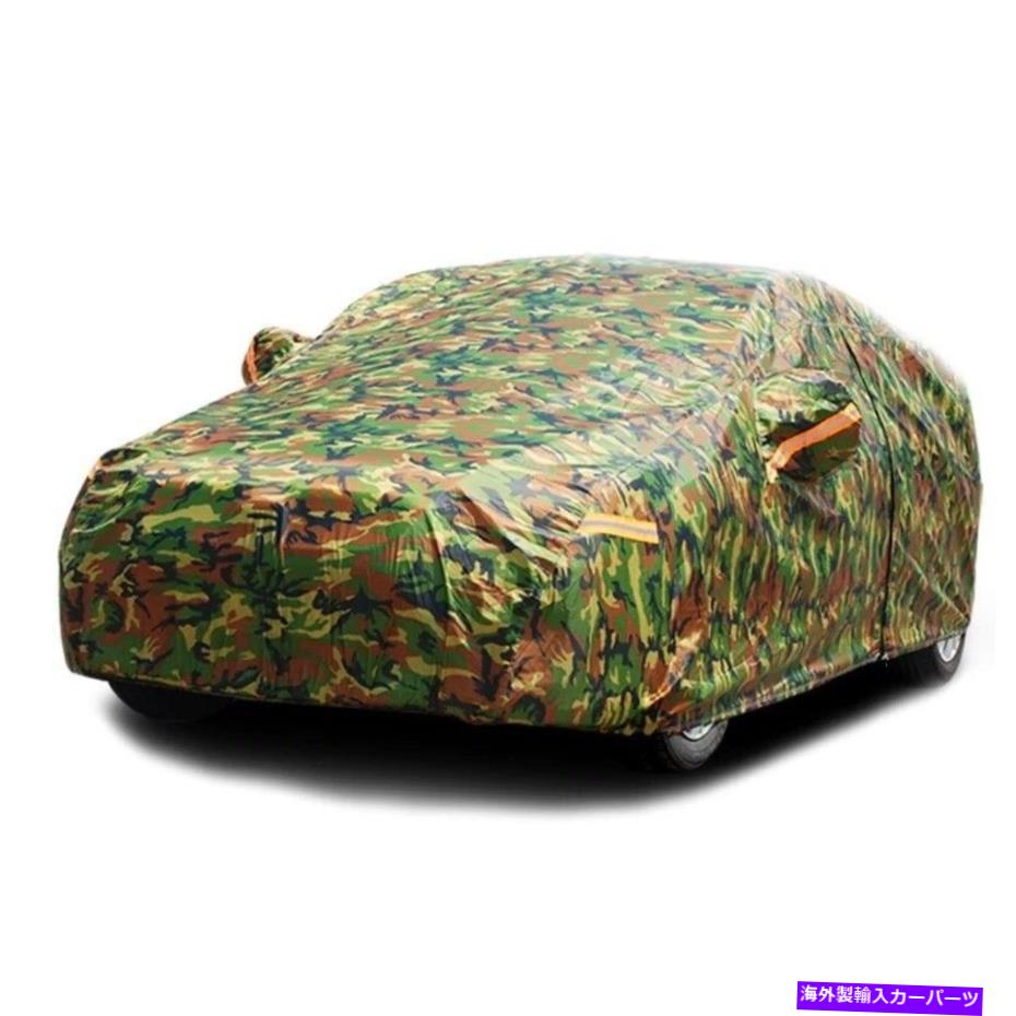 Car Cover Waterproof Camouflage Outdoor Sun Rain Full Protection For Sedan SUVカテゴリカーカバー状態海外直輸入品 新品メーカー車種発送詳細 送料無料 （※北海道、沖縄、離島は省く）商品詳細輸入商品の為、英語表記となります。Condition: NewCountry/Region of Manufacture: ChinaOE/OEM Part Number: --Item Height: 150cmItem Width: 180cmMaterial: OxfordNumber of Pieces: 1Type: Car Full CoverFeatures: Outdoor, WaterproofColor: CamouflageManufacturer Part Number: 9059311889Item Length: StandardMPN: 9059311889Fitment Type: Direct ReplacementSeason: Spring, summer, autumn, winterProduct Name: Waterproof camouflage car covers outdoor ...Year: UniversalWaterproof: YesMaterial properties: Waterproof ,soft , light ,strongItem Weight: 1.5kgBrand: KaymeSuitable For: Sedan, SUVLayers: OtherSpecial Features: UV protection waterproof dustproof snowproofstopSun Protection: YesMaterial Type: OxfordSurface Finish: Soft CoatFit: Universal Fit 条件：新品製造国/地域：中国OE/OEM部品番号： - アイテムの高さ：150cmアイテム幅：180cm素材：オックスフォードピース数：1タイプ：車のフルカバー機能：屋外、防水色：カモフラージュメーカー部品番号：9059311889アイテムの長さ：標準MPN：9059311889装備タイプ：直接交換季節：春、夏、秋、冬製品名：防水カモフラージュカーは屋外をカバーしています...年：ユニバーサル防水：はい材料特性：防水、柔らかく、軽く、強いアイテムの重量：1.5kgブランド：Kayme適しています：セダン、SUVレイヤー：その他特別な機能：UV保護防水防塵除雪機日焼け止め：はい材料タイプ：オックスフォード表面仕上げ：ソフトコートフィット：ユニバーサルフィット《ご注文前にご確認ください》■海外輸入品の為、NC・NRでお願い致します。■取り付け説明書は基本的に付属しておりません。お取付に関しましては専門の業者様とご相談お願いいたします。■通常2〜4週間でのお届けを予定をしておりますが、天候、通関、国際事情により輸送便の遅延が発生する可能性や、仕入・輸送費高騰や通関診査追加等による価格のご相談の可能性もございますことご了承いただいております。■海外メーカーの注文状況次第では在庫切れの場合もございます。その場合は弊社都合にてキャンセルとなります。■配送遅延、商品違い等によってお客様に追加料金が発生した場合や取付け時に必要な加工費や追加部品等の、商品代金以外の弊社へのご請求には一切応じかねます。■弊社は海外パーツの輸入販売業のため、製品のお取り付けや加工についてのサポートは行っておりません。専門店様と解決をお願いしております。■大型商品に関しましては、配送会社の規定により個人宅への配送が困難な場合がございます。その場合は、会社や倉庫、最寄りの営業所での受け取りをお願いする場合がございます。■輸入消費税が追加課税される場合もございます。その場合はお客様側で輸入業者へ輸入消費税のお支払いのご負担をお願いする場合がございます。■商品説明文中に英語にて”保証”関する記載があっても適応はされませんのでご了承ください。■海外倉庫から到着した製品を、再度国内で検品を行い、日本郵便または佐川急便にて発送となります。■初期不良の場合は商品到着後7日以内にご連絡下さいませ。■輸入商品のためイメージ違いやご注文間違い当のお客様都合ご返品はお断りをさせていただいておりますが、弊社条件を満たしている場合はご購入金額の30％の手数料を頂いた場合に限りご返品をお受けできる場合もございます。(ご注文と同時に商品のお取り寄せが開始するため)（30％の内訳は、海外返送費用・関税・消費全負担分となります）■USパーツの輸入代行も行っておりますので、ショップに掲載されていない商品でもお探しする事が可能です。お気軽にお問い合わせ下さいませ。[輸入お取り寄せ品においてのご返品制度・保証制度等、弊社販売条件ページに詳細の記載がございますのでご覧くださいませ]&nbsp;