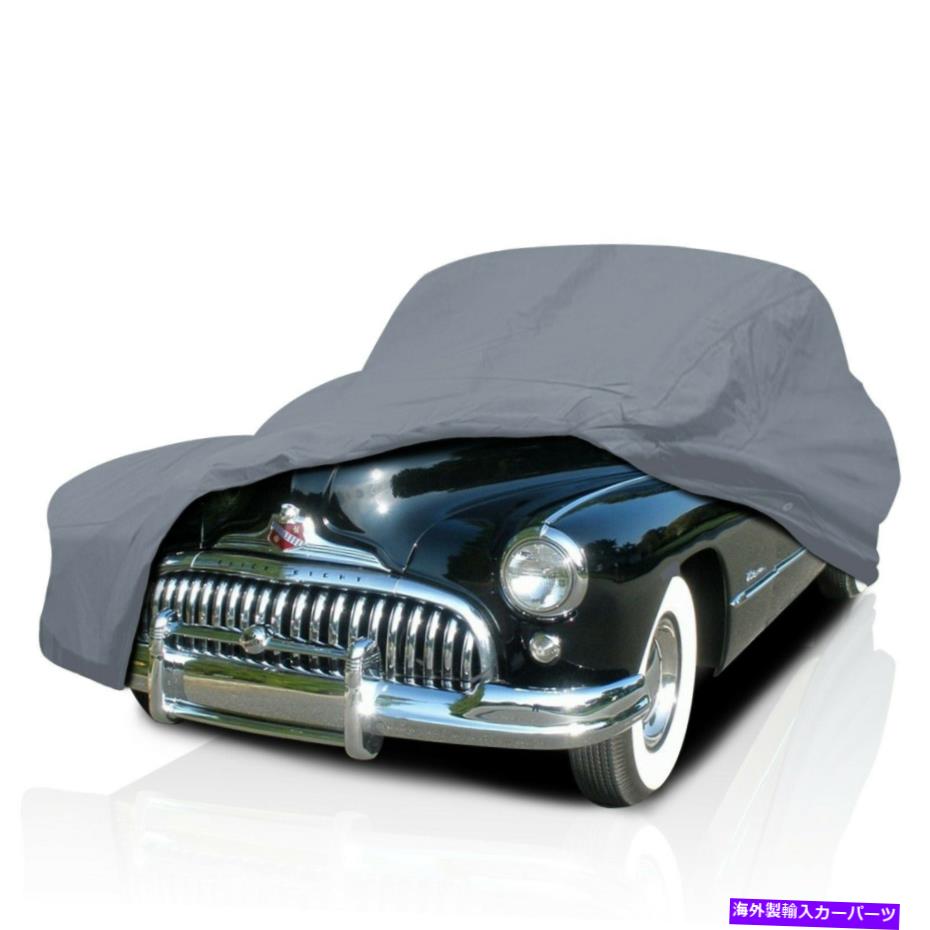 カーカバー Ultimate HD 5レイヤービュイックスーパー4ドア1946-1949用のフルカーカバー Ultimate HD 5 Layer Waterproof Full Car Cover for Buick Super 4-door 1946-1949