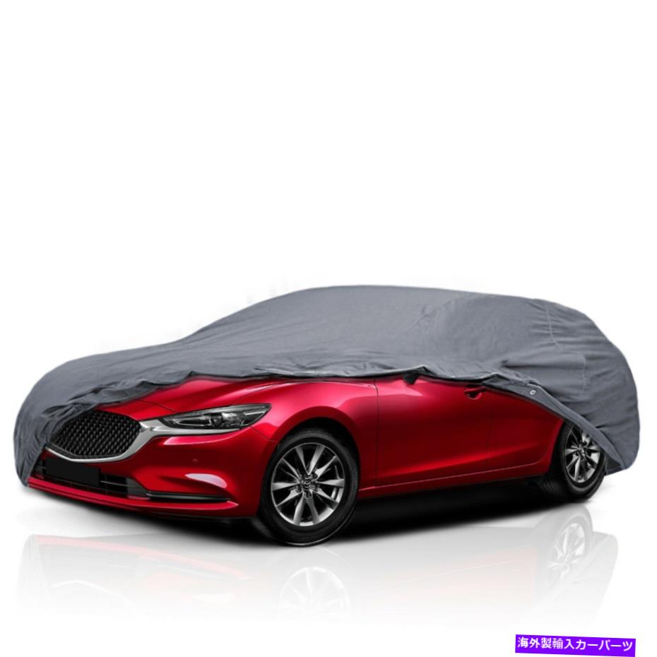 J[Jo[ }c_3nb`obN2008-2012 UVی̃Z~JX^tBbg4C[J[Jo[ Semi Custom Fit 4 Layer Car Cover for Mazda 3 Hatchback 2008-2012 UV Protection