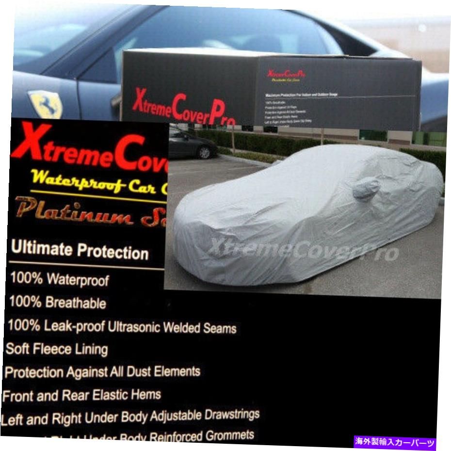 カーカバー 2015 2016 Dodge Challenger w/MirrorPocket Grey防水車カバー 2015 2016 DODGE CHALLENGER w/MirrorPocket Gray Waterproof Car Cover